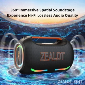 ZEALOT ZE21 250W Wireless Party Speaker: Enjoy Beats