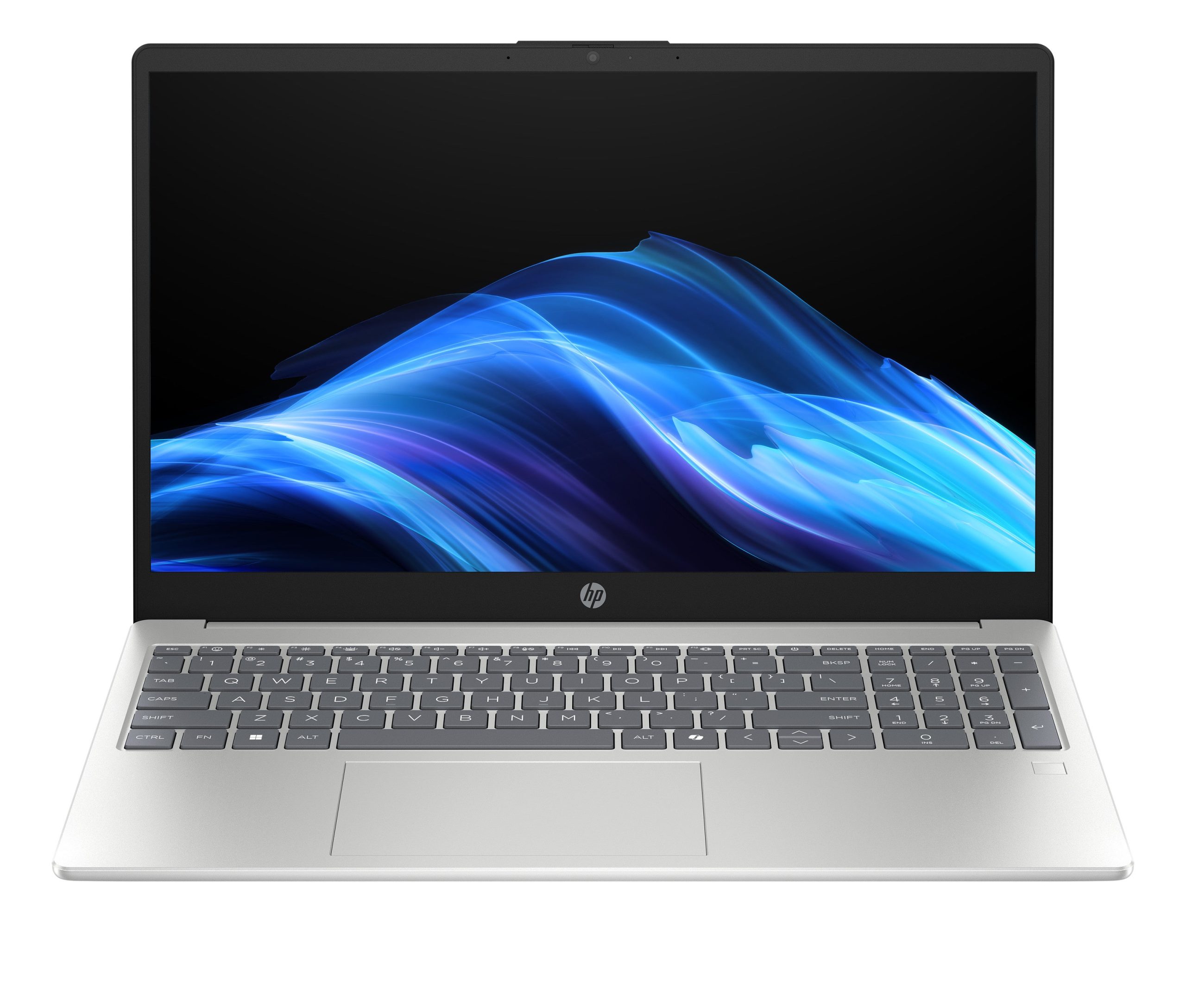 HP Laptop AI 15-fd2050wm (Next-generation AI productivity laptop · students / professionals / everyday computing) –Intel Core Ultra 5 225U Processor (Series 2, AI-READY PLATFORM) 8GB DDR5-5600 RAM (1×8GB UPGRADABLE) 512GB PCIe NVMe M.2 SSD (UPGRADABLE) 15.6" FHD (1920×1080) TOUCHSCREEN Display Intel Integrated Graphics Windows 11 Natural Silver PN: D4JK5UA#ABA