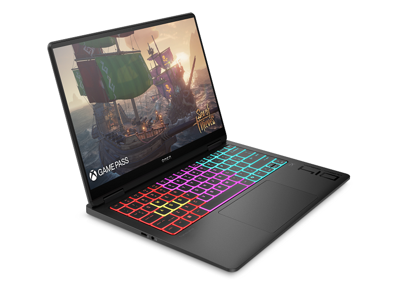 HP OMEN TRANSCEND 14-FB1020NIA LAPTOP PC (D42Z2EA) INTEL CORE ULTRA 7 255H 16GB LPDDR5X-7467 MT/S RAM 1TB PCIE GEN4 NVME M.2 SSD NVIDIA GEFORCE RTX 5060 (8GB GDDR7 DEDICATED) 14" DIAGONAL 3K (2880 X 1800) OLED BRIGHTVIEW UWVA EDGE-TO-EDGE GLASS MICRO-EDGE 400 NITS DISPLAY FHD IR CAMERA WI-FI BLUETOOTH BACKLIT KEYBOARD DTS:X ULTRA W/DUAL SPEAKERS WINDOWS 11 HOME SHADOWS BLACK ALUMINIUM