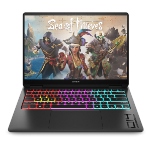 HP OMEN TRANSCEND 14-FB1021NIA LAPTOP PC (D42Z3EA) INTEL CORE ULTRA 7 255H 16GB LPDDR5X-7467 MT/S RAM 1TB PCIE GEN4 NVME M.2 SSD NVIDIA GEFORCE RTX 5050 (8GB GDDR7 DEDICATED) 14" DIAGONAL 3K (2880 X 1800) OLED BRIGHTVIEW UWVA EDGE-TO-EDGE GLASS MICRO-EDGE 400 NITS DISPLAY FHD IR CAMERA WI-FI BLUETOOTH BACKLIT KEYBOARD DTS:X ULTRA W/DUAL SPEAKERS WINDOWS 11 HOME SHADOWS BLACK ALUMINIUM