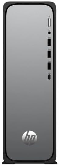 HP OMNIDESK SLIM S03 (SFF) DESKTOP PC INTEL Ci3-14100 INTEL UHD GRAPHICS 770 8GB DDR5 RAM 512GB SSD HP 255 WIRED KEYBOARD AND MOUSE WIFI BLUETOOTH WINDOWS 11 PRO (NO MONITOR)