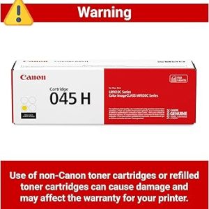 CANON TONER CARTRIDGE 045 YELLOW 1239C002AA