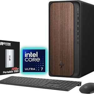 HP OMNIDESK TOWER DESKTOP AI PC (B8QJ7PA) INTEL CORE ULTRA 5-265 INTEL UHD GRAPHICS 16GB DDR5 RAM 512GB SSD HP USB WIRED KEYBOARD AND MOUSE WINDOWS 11 PRO (NO MONITOR)