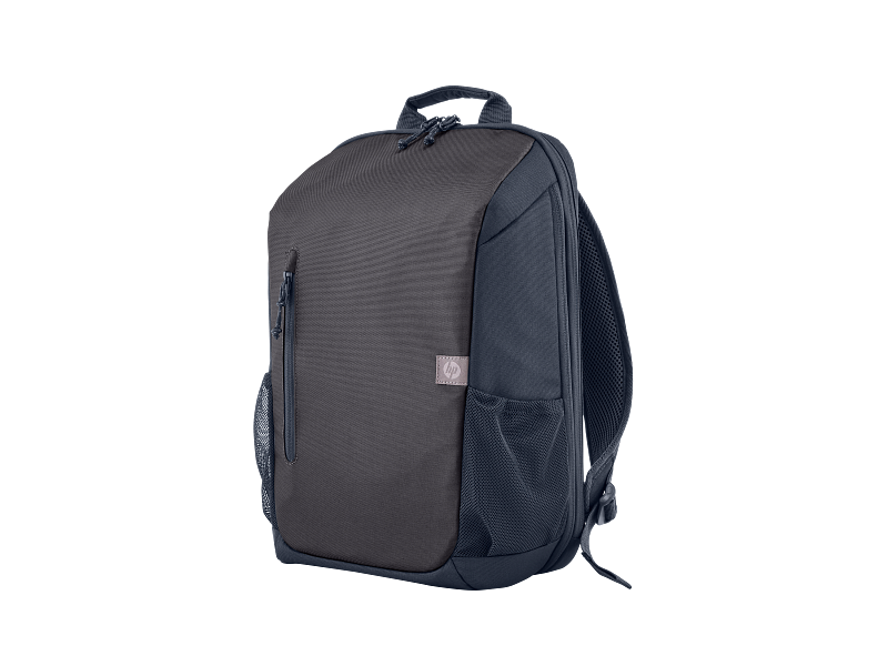 HP Travel 18L 15.6" Laptop Backpack (Expandable travel backpack · work / travel / school) – 18L CAPACITY (EXPANDABLE TO 21L) FITS LAPTOPS UP TO 15.6" WATER-RESISTANT LOCKABLE ZIPPERS TROLLEY STRAP Multiple Organization Pockets IRON GRAY PN: 6B8U6AA