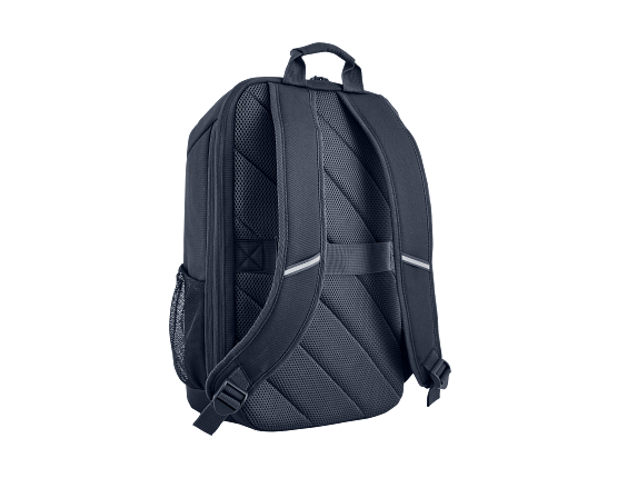 HP Travel 18L 15.6" Laptop Backpack (Expandable travel backpack · work / travel / school) – 18L CAPACITY (EXPANDABLE TO 21L) FITS LAPTOPS UP TO 15.6" WATER-RESISTANT LOCKABLE ZIPPERS TROLLEY STRAP Multiple Organization Pockets IRON GRAY PN: 6B8U6AA