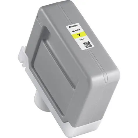 Canon LFP Consumables Pigment Ink Tank PFI-1300 Yellow 0814C001AA