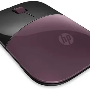 HP Z3700 Wireless Mouse (Slim premium wireless mouse · stylish workspace setup) –2.4GHz WIRELESS USB NANO RECEIVER (STORES INSIDE MOUSE) BLUE LED OPTICAL SENSOR UP TO 16 MONTHS BATTERY LIFE PLUG & PLAY Works on Multiple Surfaces PINK PN: 4VY82AA