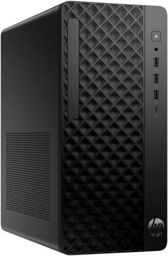 HP PRODESK 2 TOWER G1I E DESKTOP PC (D10L1ET) INTEL Ci3-14100 UPTO 5.0GHz INTEL UHD GRAPHICS 770 8GB DDR5-5600 MT/s 512GB PCIe NVMe M2 SSD USB-C PORT HP 125 V2 WIRED KEYBOARD AND MOUSE WITH 180W INTERNAL POWER FREEDOS