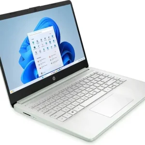 HP 14-DQ6013 (B87SPUA) Intel N150 4GB DDR4 128GB UFS Intel UHD Graphics Windows 11 Home Laptop, Willow Green