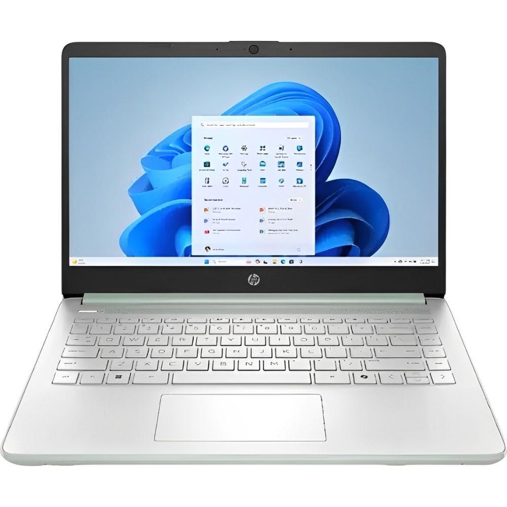 HP 14-dq6102dx Notebook PC Intel Processor N150 (4 Cores, up to 3.60GHz) 4GB DDR4 RAM 128GB UFS Storage  14