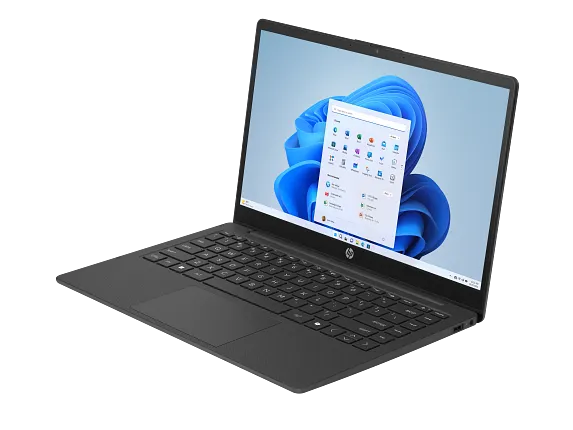 HP 14-ep2011wm Notebook PC (Entry everyday laptop · students / home users / essential productivity) –Intel Processor N150 (4 Cores, up to 3.60GHz) 4GB DDR4-3200 RAM | 128GB UFS Storage 14" HD (1366×768) Anti-Glare Micro-Edge Display Intel UHD Graphics Wi-Fi 6 + Bluetooth 5.3 Windows 11 Home Tranquil Pink PN: B5VU3UA#ABA