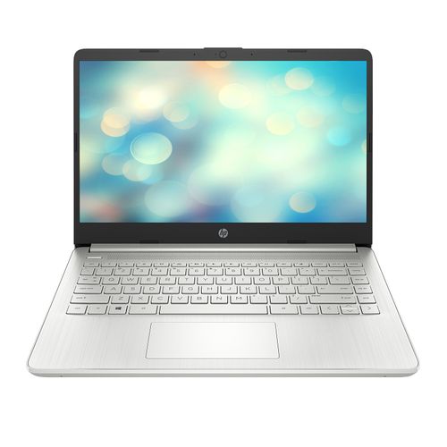 HP Laptop 14s-dq5096nia 12th Generation Intel Core i3-1215U (up to 4.4 GHz with Intel Turbo Boost Technology 10 MB L3 cache 6 cores 8 threads) 8 GB DDR4-3200 MT/s (1 x 8 GB) 512 GB PCIe NVMe M.2 SSD Full-size backlit natural silver keyboard FreeDOS 3.0 Natural silver 90R01EA