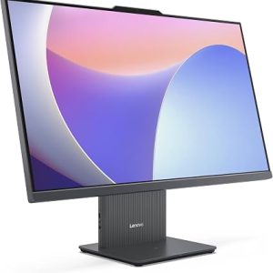 LENOVO IDEACENTRE ALL IN ONE 27IRH9 KEY FEATURES 13TH GENERATION PROCESSOR: INTEL CORE i5 – 13420H RAM: 16GB 5200 MEMORY STROAGE: 512GB GEN4 M.2 NVME SOLID STATE DRIVE (SSD) DISPLAY: 27" INCHES FHD 1920 X 1080 IPS GRAPHICS: INTEL UHD GRAPHICS WI-FI AND BLUETOOTH WEB CAM WIRED KEYBOARD AND MOUSE WINDOWS 11 HOME GRAY COLOR