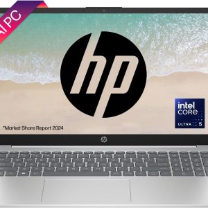 HP 14-ep1OO45nia INTEL UTRA 5 125H (UP TO 4.5GHZ) 512SSD 8GB RAM 14.0 WIN11PRO NATURAL SILVER BACKLIT KEYBOARD D16Z1EA