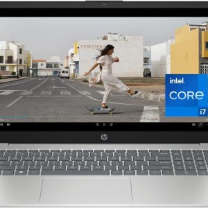 HP 14-epOO38nia INTEL CORE I7 13TH GEN UP TO 4.6GHZ 512SSD 8GB 14.0 WIN 11 (loaded) NATURAL SILVER BACKLIT 8L71OEA