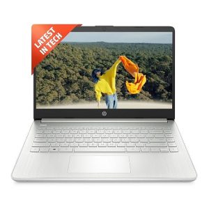 HP Laptop 14s-dq5161nia 12th Generation Intel Core i5-1235U (up to 4.4 GHz with Intel Turbo Boost Technology 8 GB DDR4-3200 MHz RAM (2 x 4 GB) 512 GB PCIe NVMe M.2 SSD 35.6 cm (14") diagonal HD (1366 x 768) Full-size backlit natural silver keyboard Natural silver Window 11