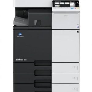 The Konica Minolta bizhub 367 provides dependable 36 ppm monochrome printing, efficient colour scanning, flexible media handling, and comprehensive security features, making it an excellent solution for organizations that need reliable, high-volume document management.