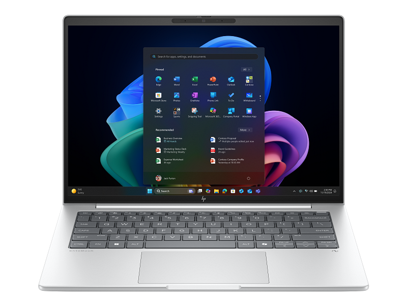 HP EliteBook 8 G1i Notebook AI PC (A37K1ET) 14” WUXGA Business AI Laptop Intel Core Ultra 7 258V 32GB LPDDR5x RAM 512GB PCIe NVMe SSD Intel Arc Graphics Windows 11 Pro