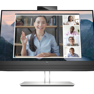 HP E24mv G4 FHD Conferencing Monitor – 23.8-inch IPS Full HD Business Monitor with 5MP Webcam (Part No. 169L0AA)