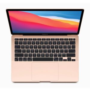 Apple MacBook Air 13.3-inch (2020) – M1 Chip 8-Core CPU 7-Core GPU 8GB RAM 256GB SSD Gold