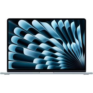 Key Features Processor: Apple M5 Chip CPU: 10-Core CPU GPU: 8-Core GPU Neural Engine: Advanced Apple Neural Engine Memory: 16GB Unified Memory Storage: 512GB SSD Display: 13.6-inch Liquid Retina Display with True Tone Authentication: Touch ID Colour: Sky Operating System: macOS Release Year: 2026 Performance Apple M5 processor 10-Core CPU 8-Core GPU Optimized for: AI-assisted workflows Office productivity Software development Graphic design Photo editing Light to moderate video editing Everyday multitasking Memory & Storage 16GB Unified Memory 512GB SSD Fast SSD storage provides rapid boot times, quick file access, and responsive application performance. Display 13.6-inch Liquid Retina Display Resolution: 2560 × 1664 True Tone Technology P3 Wide Colour 500 nits Brightness Supports 1 billion colours Graphics Apple 8-Core GPU Smooth graphics performance for creative applications, media playback, and productivity. Battery Long-lasting battery life for all-day productivity USB-C / MagSafe charging support Connectivity Wi-Fi 6E Bluetooth® 5.3 Ports MagSafe charging port 2 × Thunderbolt / USB 4 (USB-C) 3.5 mm headphone jack Security Touch ID Secure Enclave Keyboard Backlit Magic Keyboard Force Touch Trackpad Dimensions & Weight Display Size: 13.6 inches Weight: Approximately 1.24 kg Ideal For Business professionals Students Remote workers Developers Content creators Home users Specifications Summary Feature Specification Model Apple MacBook Air 13.6-inch (2026) Processor Apple M5 Chip CPU 10-Core GPU 8-Core Memory 16GB Unified Memory Storage 512GB SSD Display 13.6-inch Liquid Retina (2560 × 1664) Authentication Touch ID Wireless Wi-Fi 6E, Bluetooth 5.3 Colour Sky Operating System macOS Release Year 2026