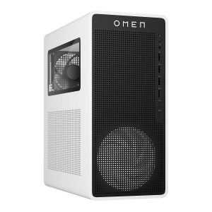 HP OMEN 16L Gaming Desktop TG03-0007 (High-performance gaming desktop · gamers / creators / power users) – Intel Core i7-14700F Processor 16GB DDR5 RAM (UPGRADABLE) 1TB PCIe NVMe SSD (UPGRADABLE) NVIDIA GeForce RTX 5060 8GB DEDICATED GRAPHICS Wi-Fi 6E + Bluetooth 5.3 PANDA METAL USB WIRED KEYBOARD & MOUSE INCLUDED Windows 11 Home PN: C0DR3AA#ABA