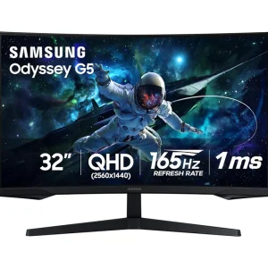 SAMSUNG 25" ODYSSEY MONITOR G5 GAMING (S25BG402EM)