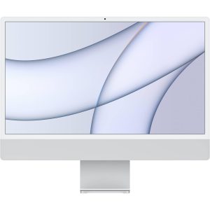 The Apple iMac 24-inch (2021) is a stylish all-in-one desktop powered by the Apple M1 chip, delivering exceptional performance and efficiency for professionals