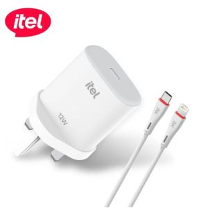 itel 123UL 12Watts USB to iPhone Charger