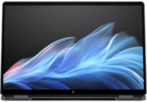 HP Omnibook Ultra Flip Laptop 14t-fh000 Intel@ Core TM Ultra 7 258v Processer (2.2Ghz up to 4.8Ghz) 14.0" 3K (2880x1800) OLED Display 400 nits 48-120Hz VRR 1TB Solid State Drive [3] 32768MB DDR5 RAM 6-Cell Lithium-lon battery Touchscreen Multi-touch enables Windows 11 [67] Fingerprint Reader 5MP Camera Al PN: 9F2B9UA