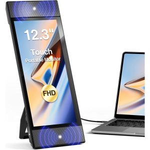 V2COM L1 Portable Touchscreen for Gaming and Work