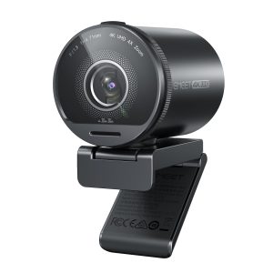 EMEET SmartCam S800 E3120 4K Webcam (3840×2160 @ 30fps) 1080p @ 60fps Sony 1/2" Large Sensor f/1.8 Aperture HDR + Autoexposure Auto White Balance BLC AI-Powered Dual Autofocus (PDAF + TOF) Dual Noise-Cancelling Mics Adjustable FOV (40°–73°) 4× Digital Zoom USB-C (USB 3.0) Plug-and-Play Built-in Privacy Cover + Tripod Thread Compatible with Windows macOS OBS Zoom Streaming Software E3120111