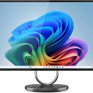 Lenovo Yoga AIO 32ILL10 (Flagship AI All-in-One · creators / executives / premium workstations) –Intel Core Ultra 7 258V Processor (Series 2 AI-READY PLATFORM) 32GB LPDDR5X-8533 RAM (ONBOARD – NON-UPGRADABLE) 1TB PCIe Gen4 NVMe SSD (UPGRADABLE) 31.5" UHD (3840×2160) IPS Display NVIDIA GeForce RTX 4050 6GB GDDR6 Dedicated Graphics Wi-Fi 7 Windows 11 Pro Storm Grey PN: F0HX000MUS