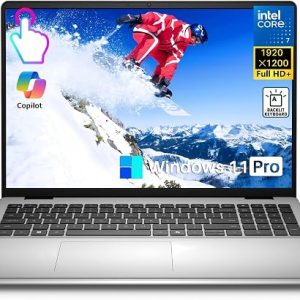 Dell 16 DC16251-7247SLV (Premium productivity laptop · professionals / business users) Intel Core 7 150U Processor (up to 5.40GHz) 32GB DDR5-5200 RAM (2×16GB UPGRADABLE) 1TB PCIe NVMe M.2 SSD (UPGRADABLE) 16" FHD+ (1920×1200) IPS/WVA TOUCHSCREEN Display with ComfortView Intel Graphics FHD WEBCAM BACKLIT KEYBOARD Wi-Fi 6E + Bluetooth 5.3 Windows 11 Home Platinum Silver PN: LDC16251-7247SLV-PUS
