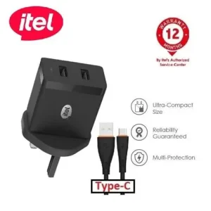 itel 123UM 12Watts USB to Blackberry Charger