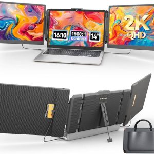 V2COM S1 Pro Max  14" 2K Dual Laptop Screen Extender