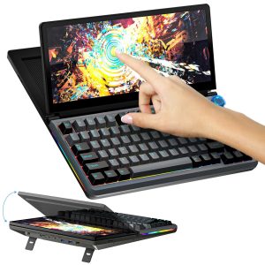 V2COM K3 Touch Screen Keyboard Monitor – 13-Inch