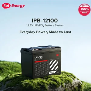 itel Energy 12.8V 100Ah 1.28kwh LiFePO4 Lithium Battery