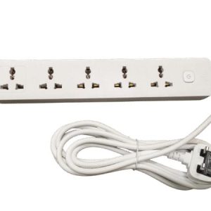 itel ISU-6521W 5-Way Universal Socket: Safe Power