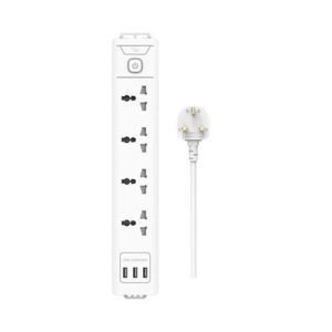 itel ISU-6421WU 3M 4-Way Extension Socket with USB