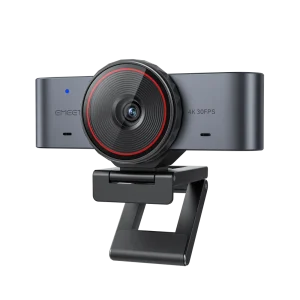 EMEET SmartCam C960 Ultra (E3156311) 4K UHD Professional Webcam 1/1.5” Sony CMOS Sensor 3840 × 2160 @ 30fps 1080p @ 60fps PDAF Autofocus F/1.8 Aperture Dual Built-in Microphones USB-C Connectivity Aluminum Alloy Design