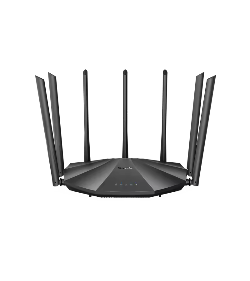 Tenda AC23 2100Mbps 11AC Dual Band Gigabit 4-in-1 WiFi Router (7 antennas)