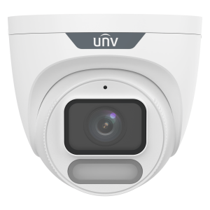 Uniview 4MP ColourHunter Wise-ISP Fixed Warm Light Turret Network Camera IPC3624LE-ADF28K-WP