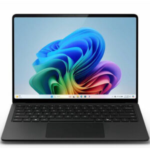 Microsoft Surface Laptop 7 (ZHB-00001): Snapdragon X Elite 12-Core 42MB Cache 1TB M.2 NVMe PCIe 4.0 SSD 32GB RAM LPDDR5X RAM (Onboard) 13.8" (2304 x 1536) PixelSense (120Hz Refresh Rate) Touchscreen Display Integrated Qualcomm Adreno Graphics Built-In Chiclet-Style Keyboard with Backlight 1080p IR Webcam Wi-Fi 7 (802.11be) Bluetooth 5.4 Facial Recognition Firmware TPM (Software-Based Security) Microsoft Copilot+ Optimized Windows 11 Home (Black Colour)