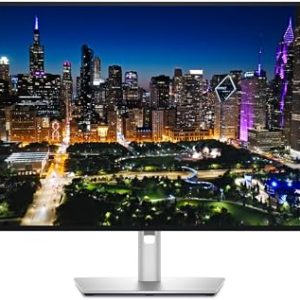 Dell UltraSharp 32 4K Thunderbolt Hub Monitor - U3225QE 31.5" 16:9 IPS Black Panel HDMI DisplayPort Thunderbolt 4 UHD 4K 3840 x 2160 at 120 Hz 8/5 ms Response Time (GtG) Ambient Light Sensor Daisy Chain Port Built-In USB Hub 2.5GbE 3.5mm Jack