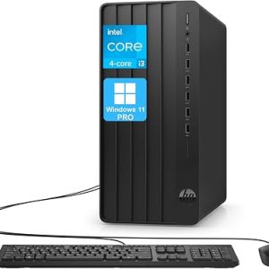 HP PRO TOWER 290 G9 PCI DESKTOP PC (DV1U2ET) INTEL CORE I3 14100 INTEL UHD GRAPHICS 730 8GB DDR4-3200 MT/S 512GB PCIE NVME M.2 SSD WI-FI HP 125 WIRED KEYBOARD & MOUSE FREEDOS + HP 22" FHD MONITOR
