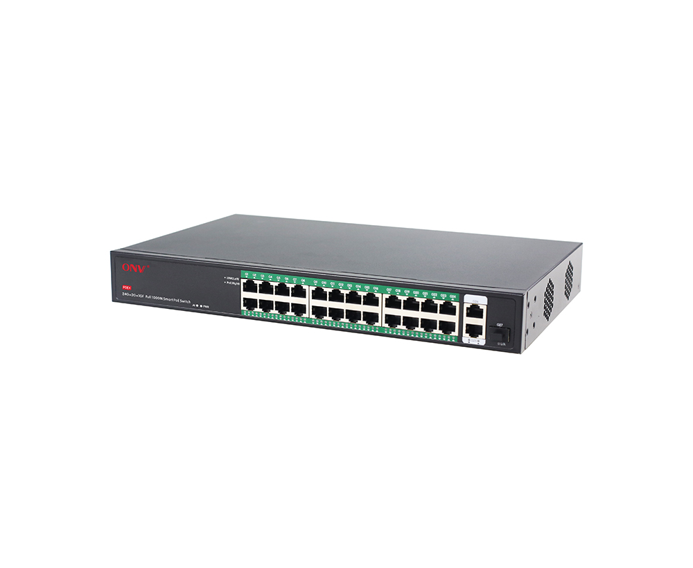 ONV Smart POE Switch-H3024PFD 24 Port Switch 250W