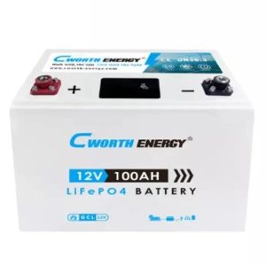 CWORTH Lithium Iron Phosphate Battery – 1.28kWh