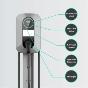 Z6E 3.5KW/7KW/11KW/21KW Wall EV Charger Level 2 GBT Electric Vehicle Charging Station