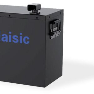 HAISIC HS-LD4000W 4kWh 12V lithium battery with 12.8V nominal voltage, LiFePO₄ technology, integrated BMS and IP55 protection for solar and inverter energy storage.